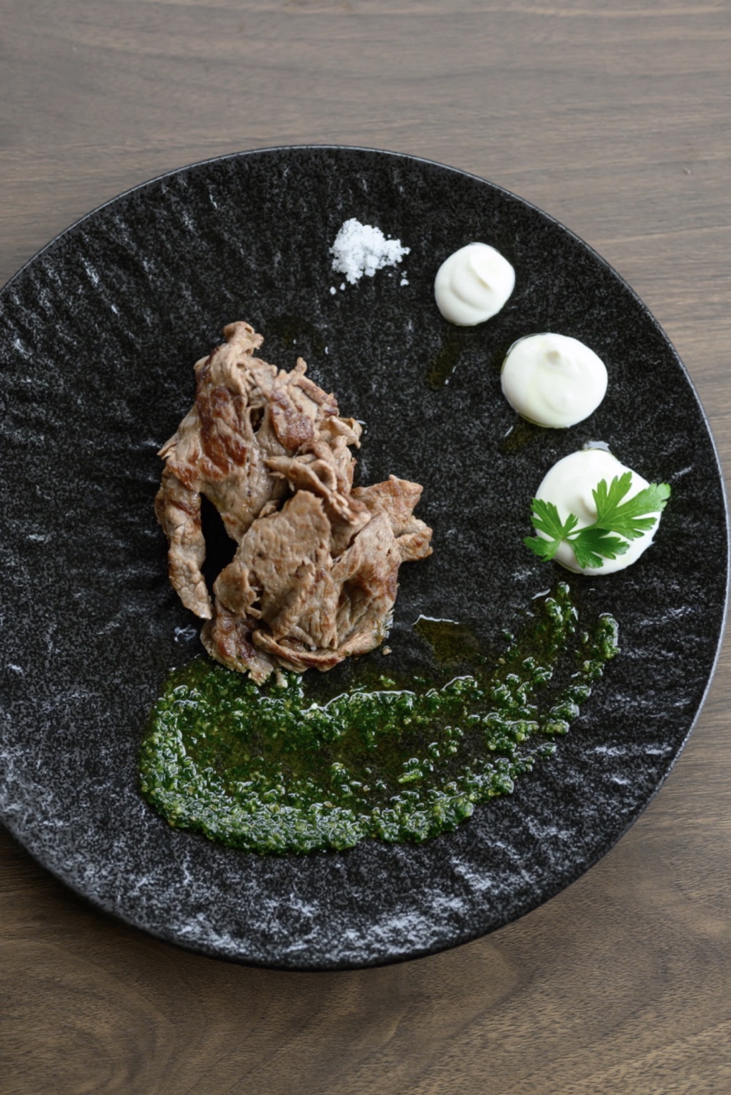 近江牛もも肉 炙り焼き