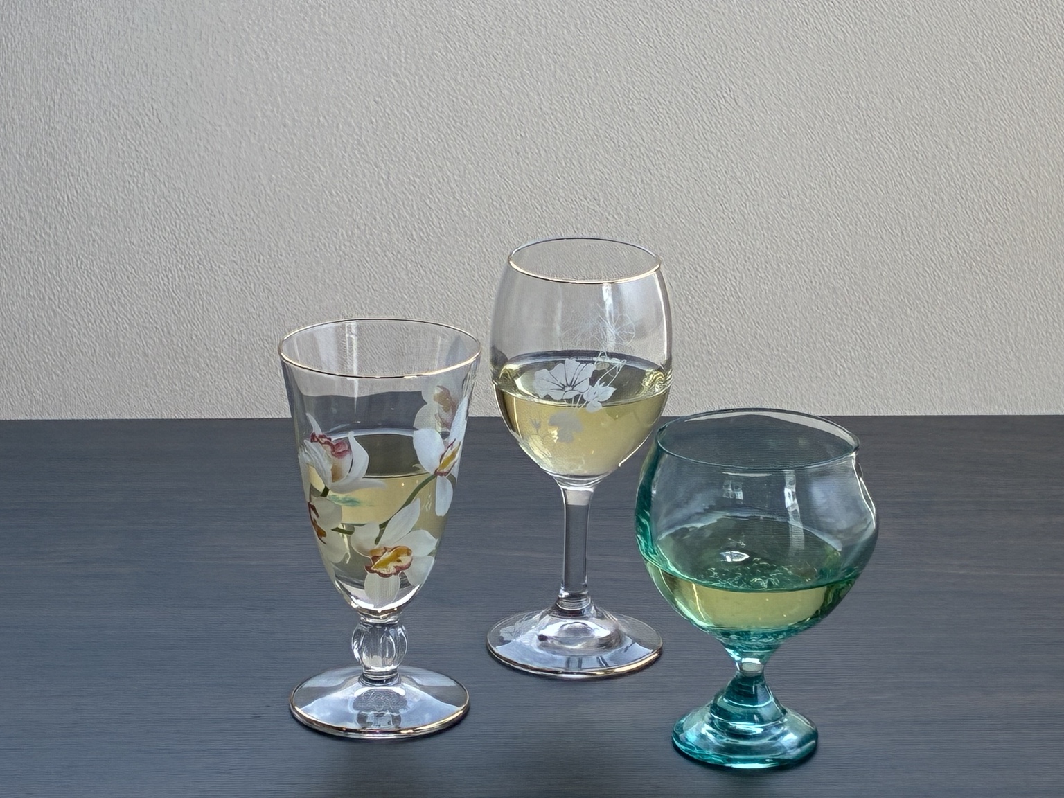 白の飲み比べ 3種